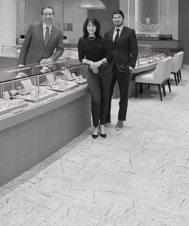 Scott, Catherine, and Brandon Heller—Heller Jewelers